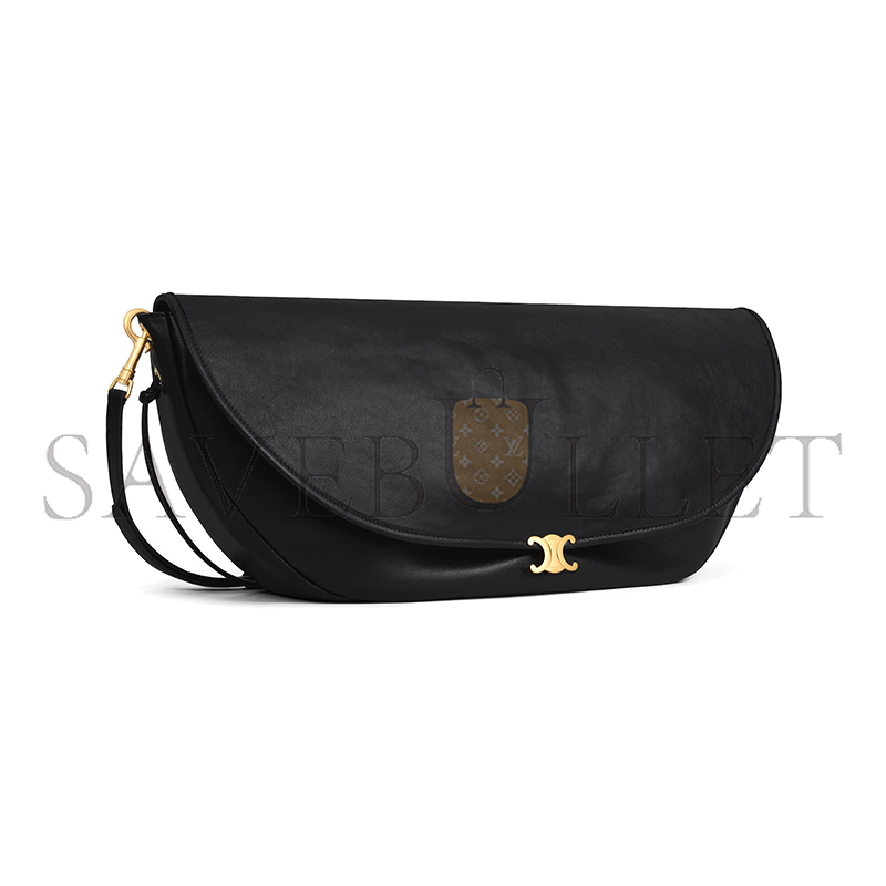 ce1i*e halfmoon soft triomphe bag in S*pple shiny lambskin 124142t88.38no (46*19*10cm)